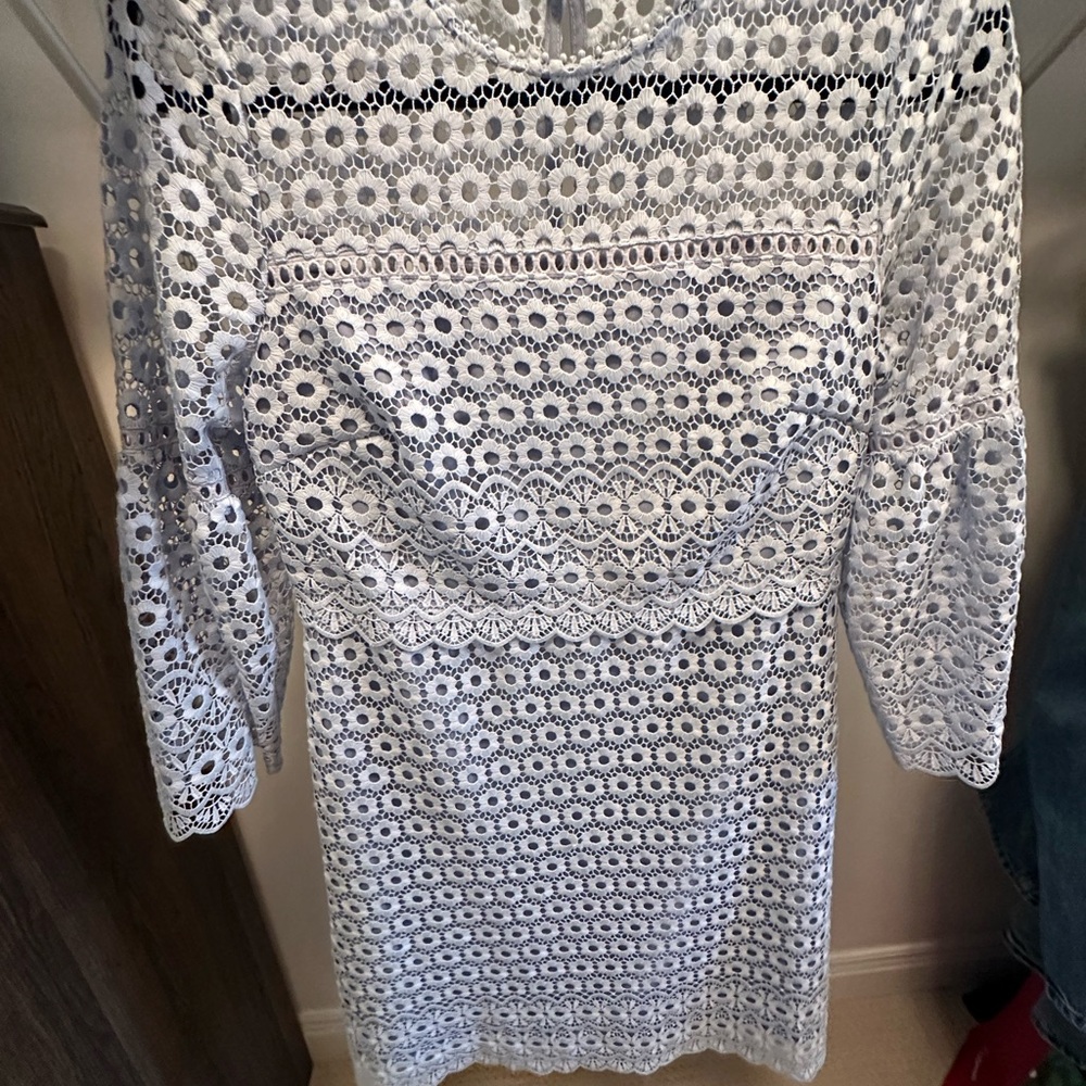 Elegant White Lace Dress